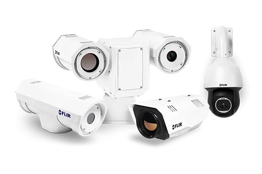 Thermal Security Camera Range