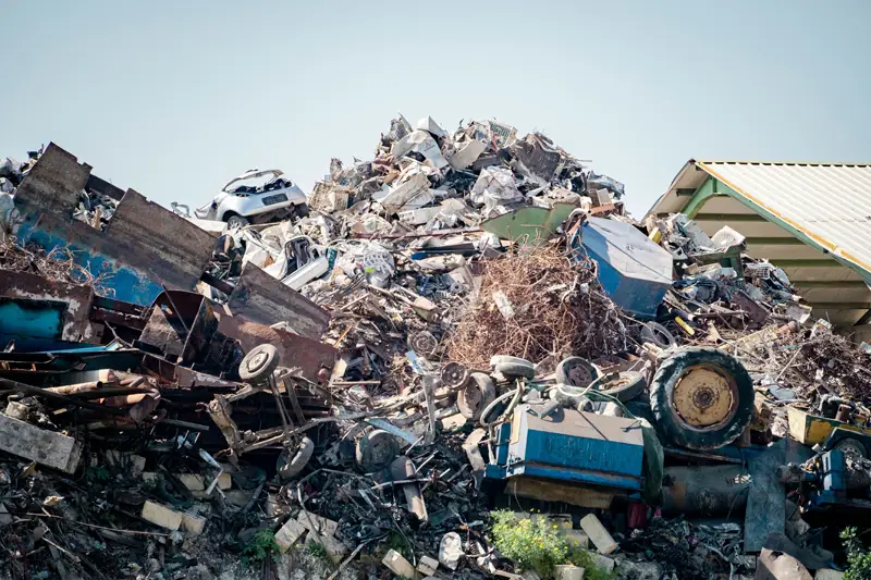 Scrap metal yards