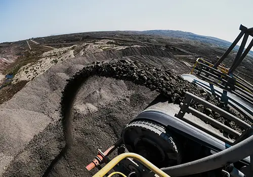 Stockpile monitoring at mine